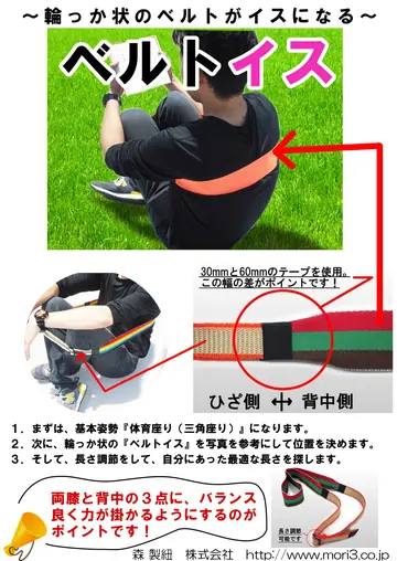 ベルトイス 商品チラシ